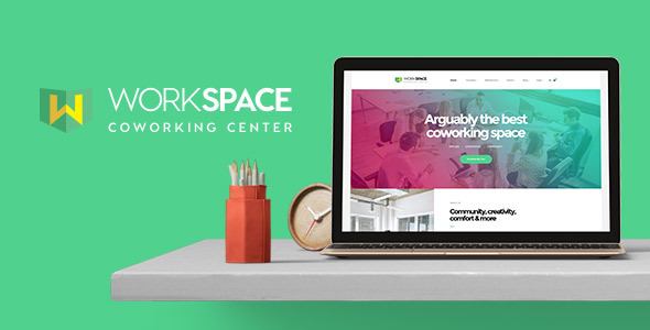 Workspace - Creative Office Space WordPress Theme