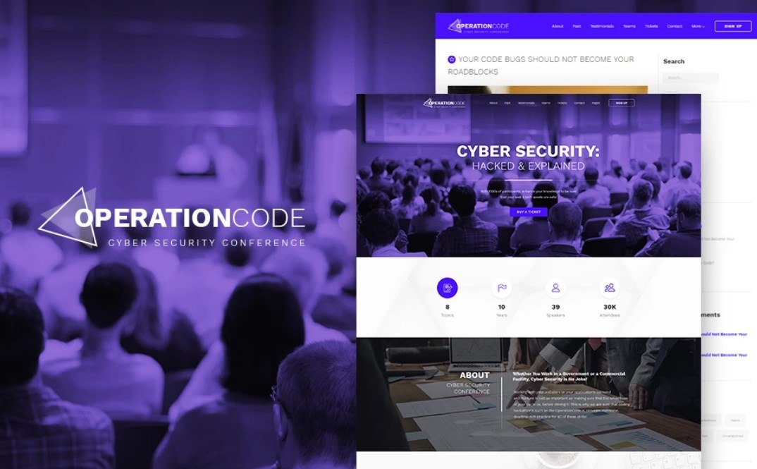 OperationCode WordPress Theme 