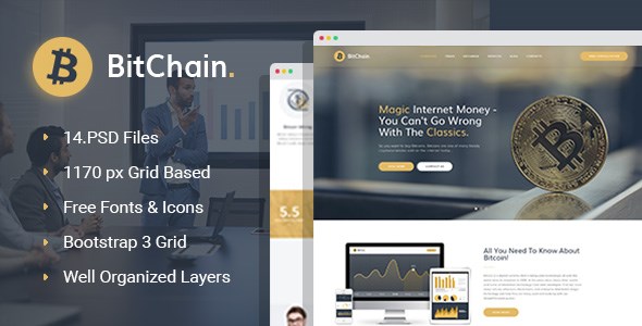 bitcoin php html free template