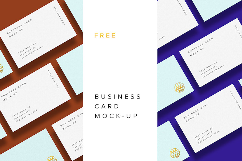 Download 20 Free Business Card Psd Mockups Super Dev Resources