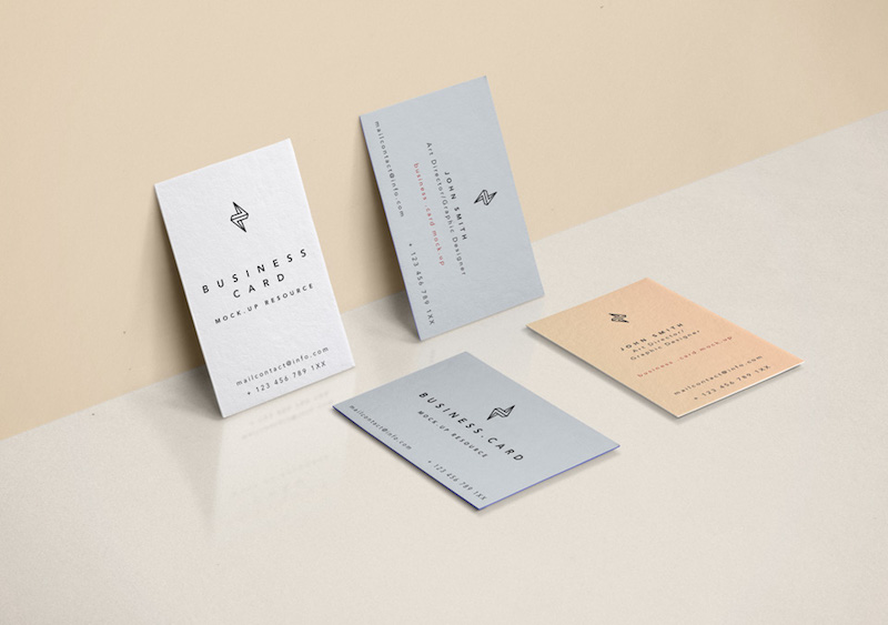 Minimal Business card mockup