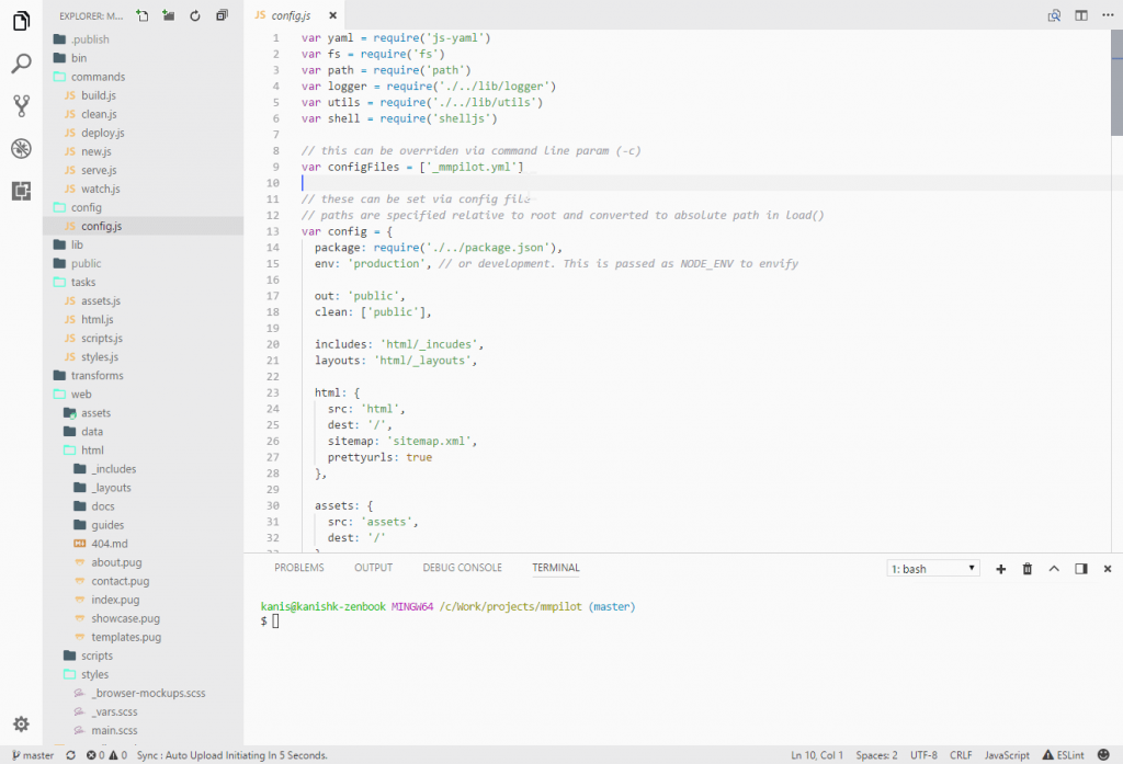 atom vs visual studio code for javascript