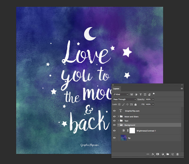 Love You To The Moon And Back Quote Poster Super Dev Resources