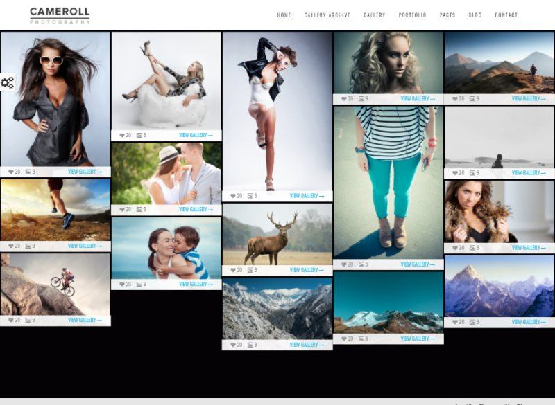 Cameroll Photography HTML5 Template