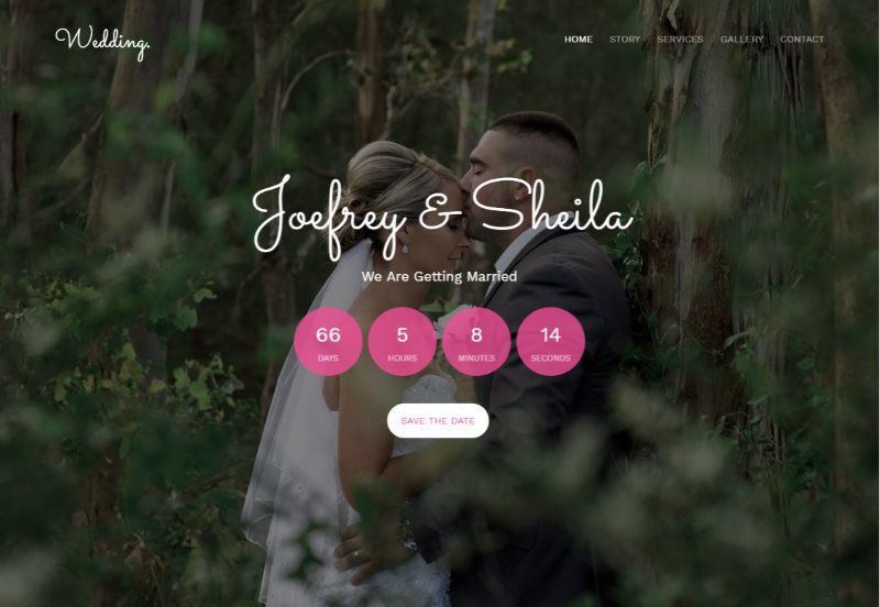 18 Beautiful Wedding Website HTML Templates Free Premium Super 
