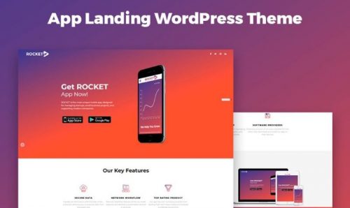 app landing wordpress themes