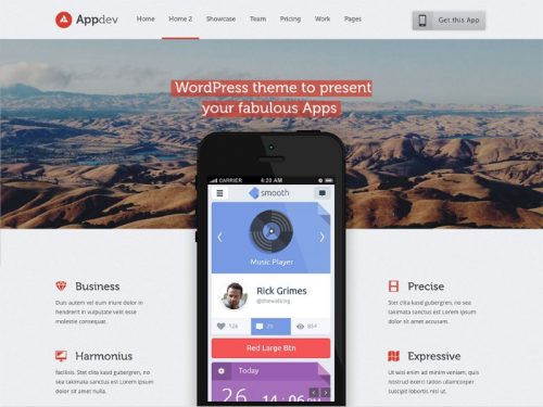 15 Best WordPress Themes to Create App Showcase and Landing Pages ...