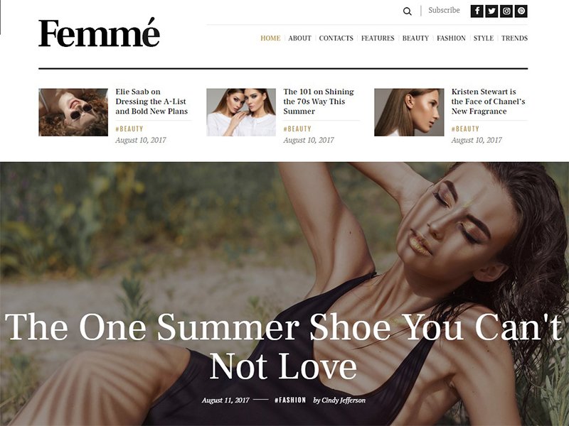 Femme | Online Magazine & Fashion Blog