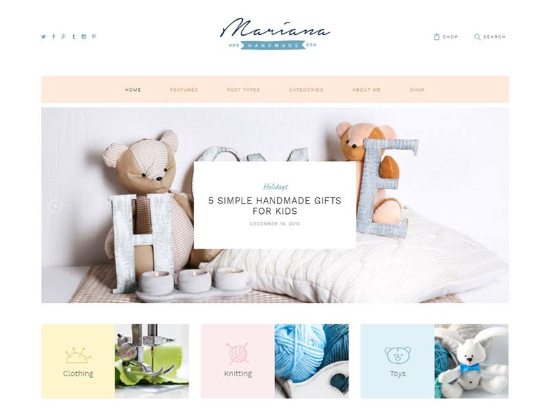 Mariana | Handmade Blog & Shop