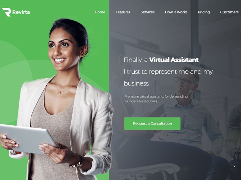 Revirta | Virtual Assistant WordPress Theme