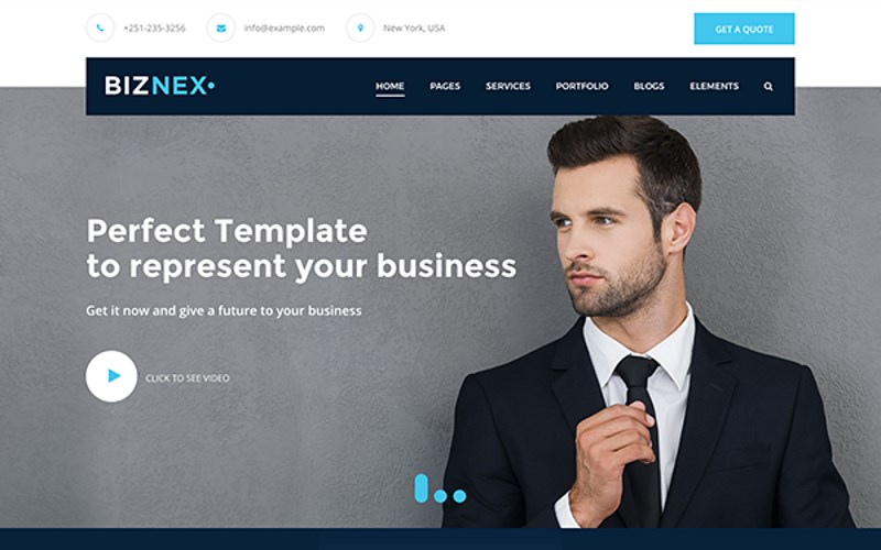 15 biznex multipurpose business theme