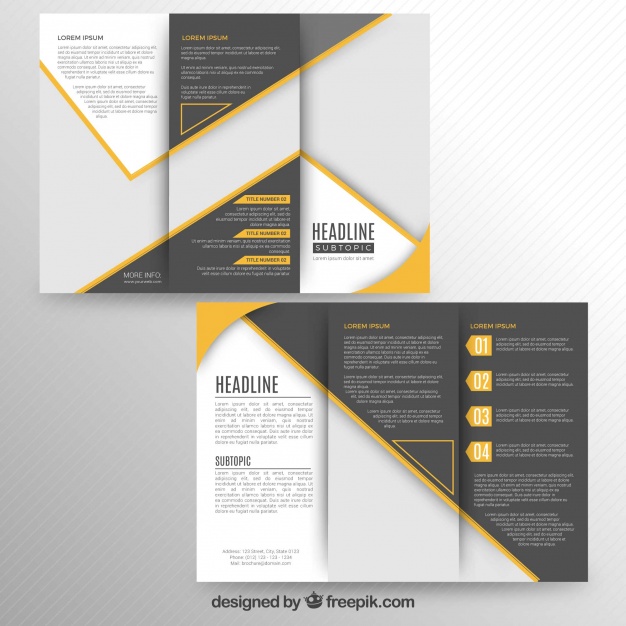 25 Tri-fold Brochure Templates - PSD, AI & InDesign (Free & Premium ...
