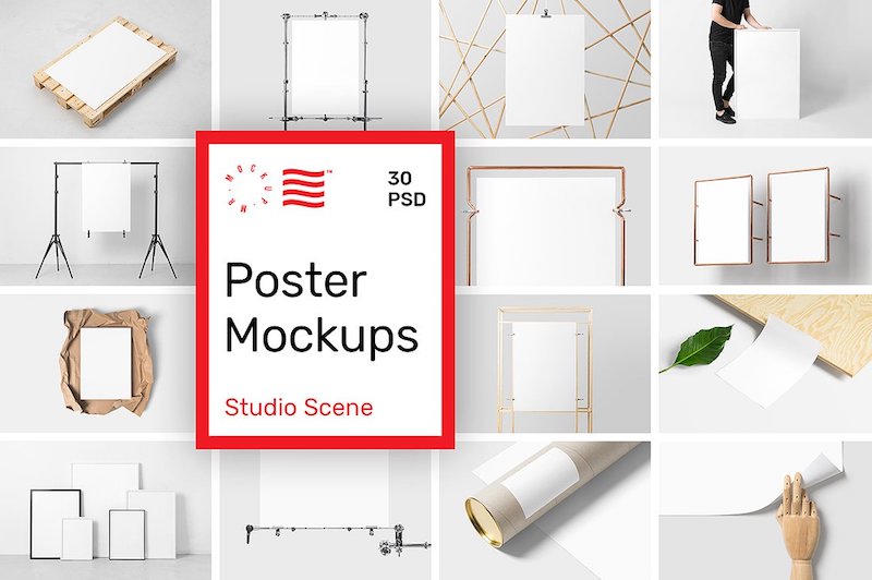 poster mockups studio