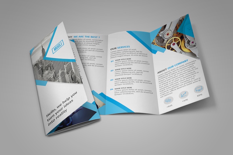 3 Fold Brochure Template Psd Free Download