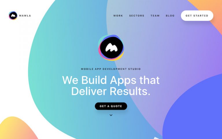 Inspirational Showcase of Trending Gradients in Web Design - Super Dev ...