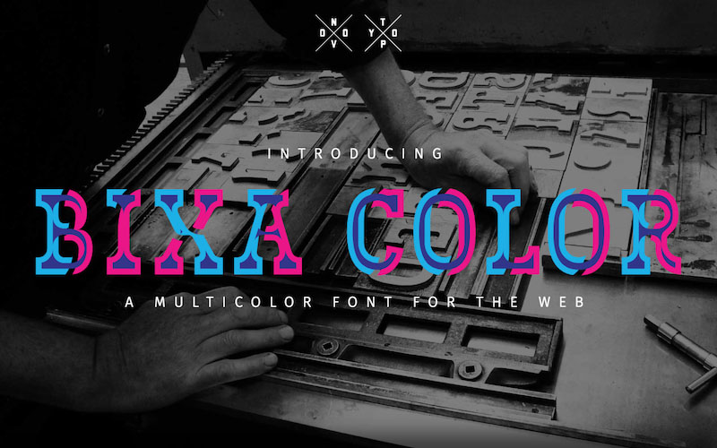 bixa color font