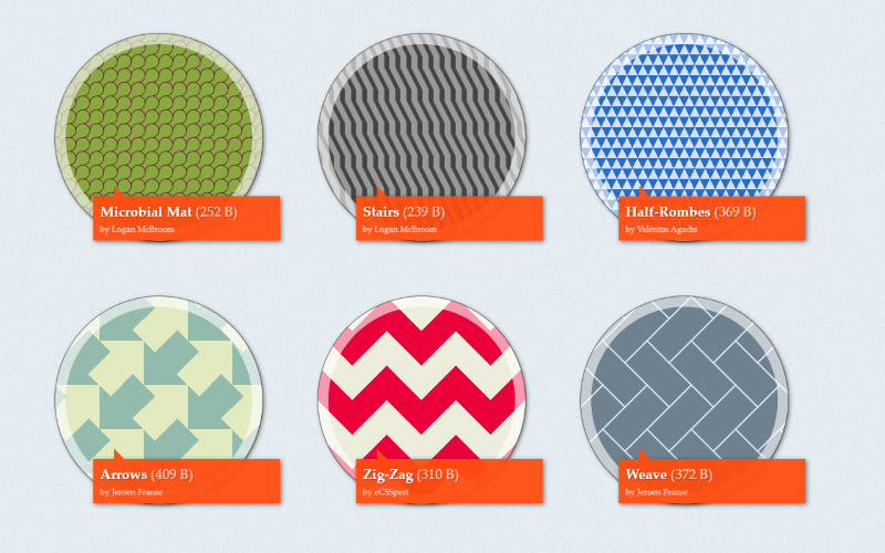 css3 patterns