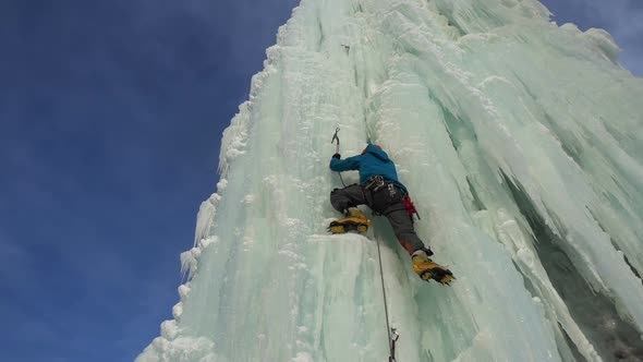 Ice Climber Video Footage