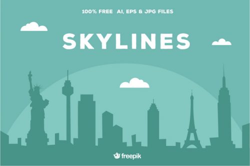 free city skylines freepik