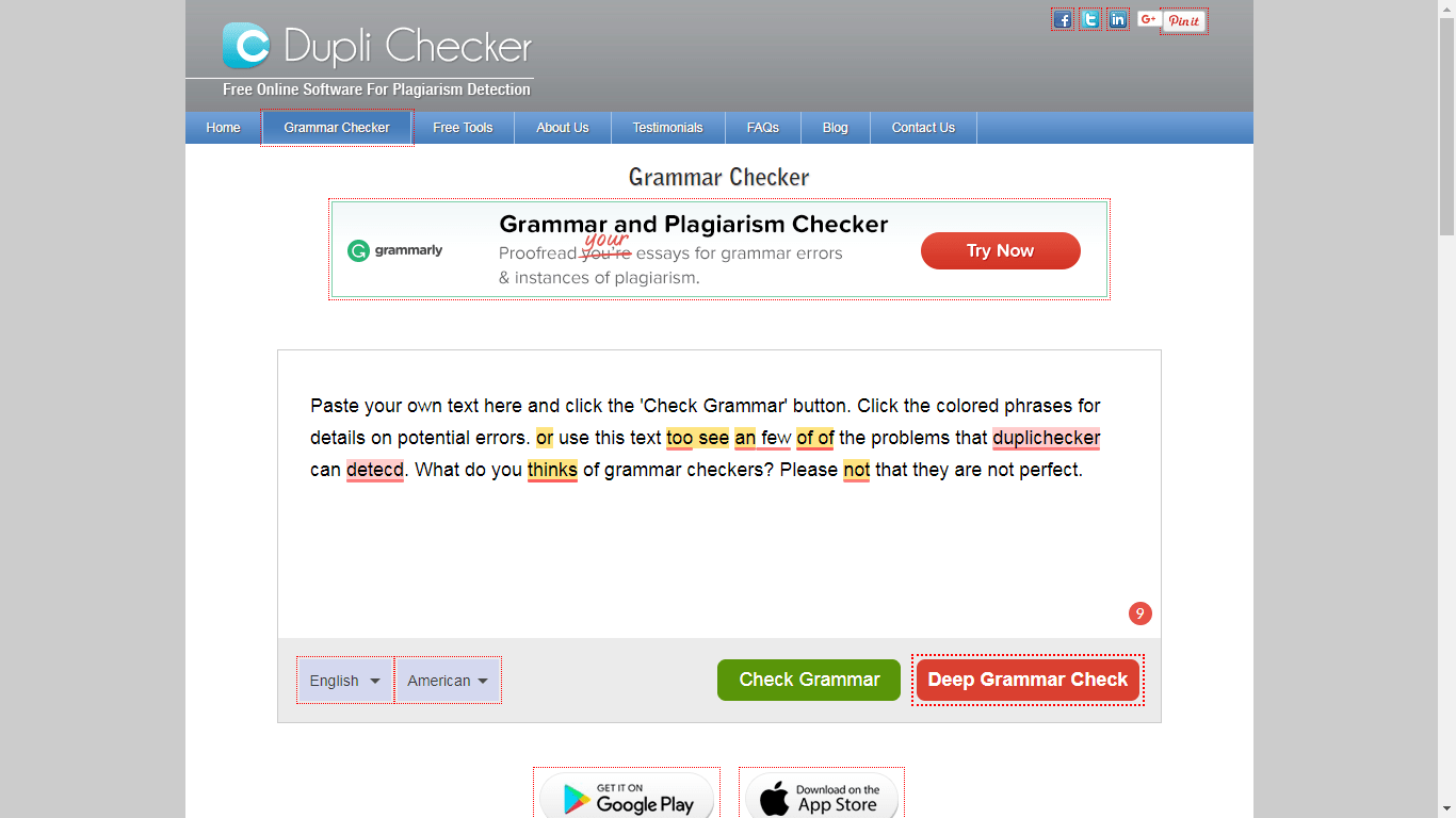 free online grammar checker and corrector