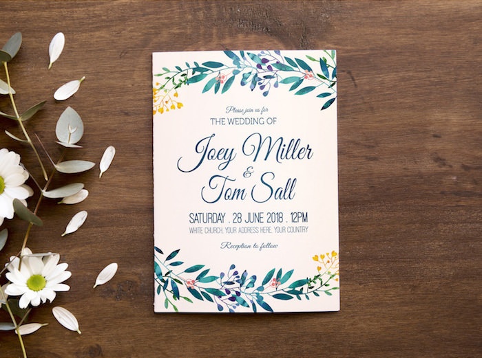 free wedding invitations ornaments