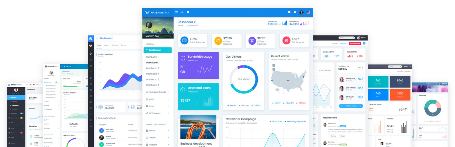 Bootstrap admin templates