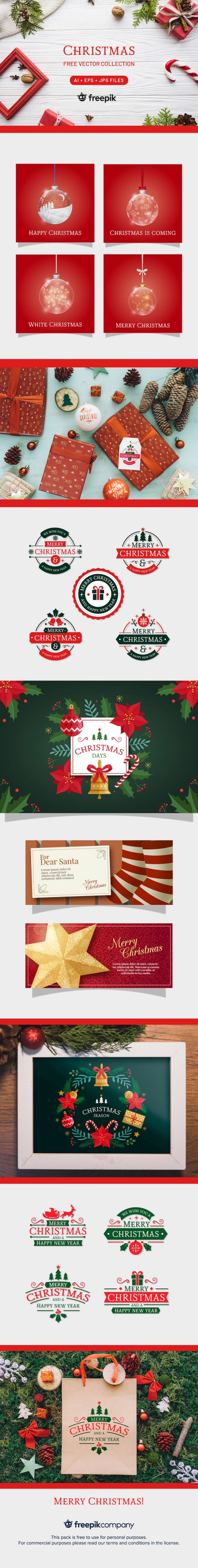 Free Christmas Graphics - Backgrounds, Badges & Ornaments - Super Dev ...