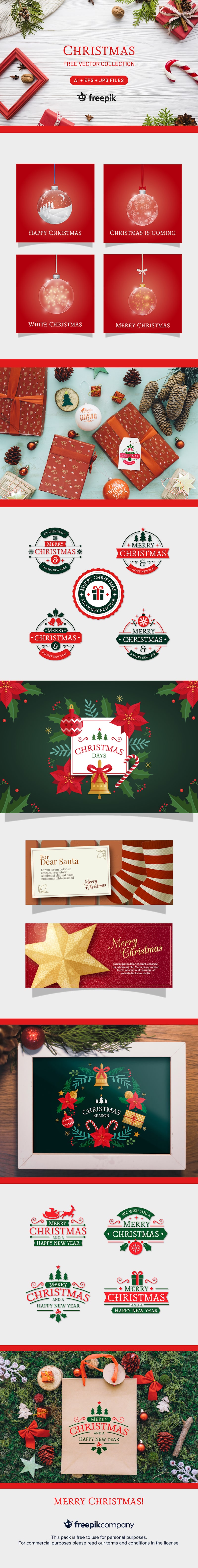 free christmas backgrounds badges