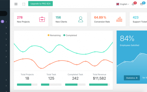 30+ Material Design HTML5 Templates Available for Download