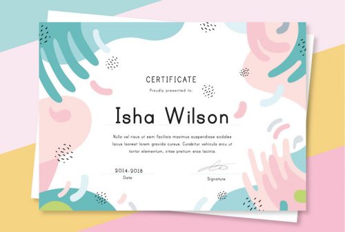 free certificate templates