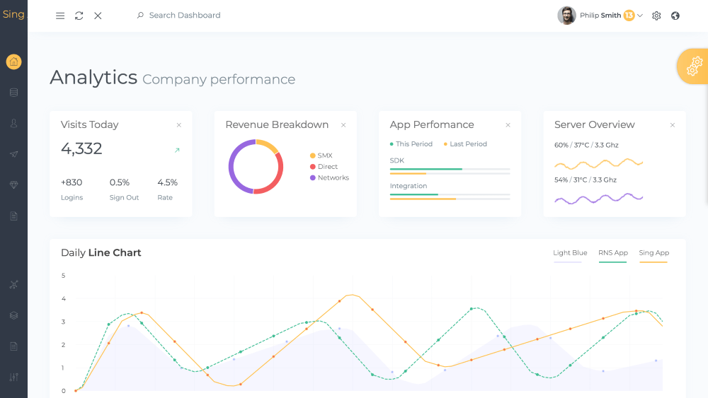 sing app react