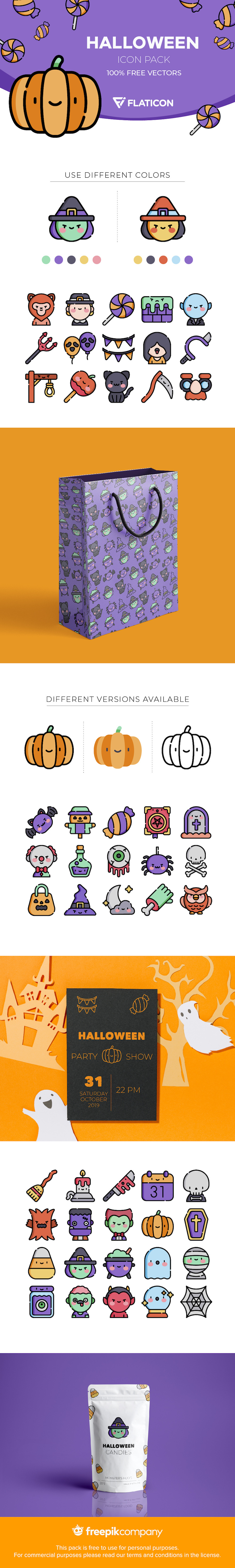 free halloween icons svg png