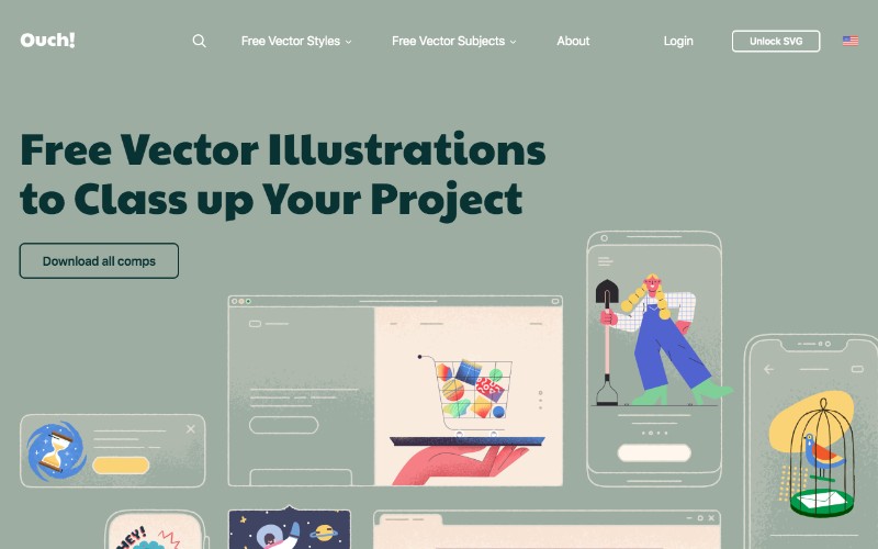 Download 18 Places To Find Free Illustrations For Websites Super Dev Resources