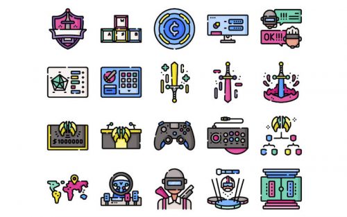 50 free esports icons