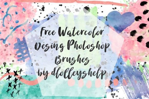 download free watercolor brushes photoshop