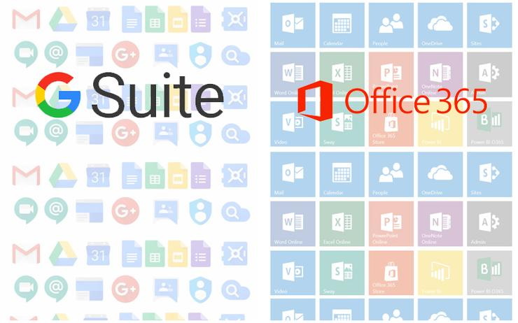 gsuite office365