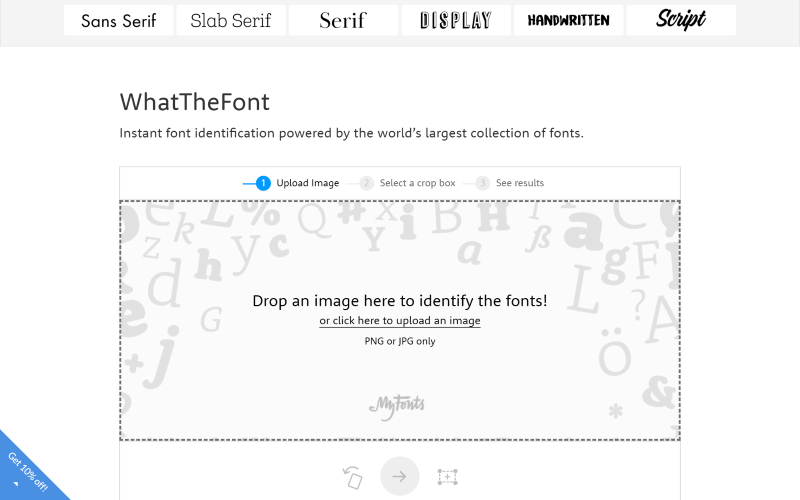 Identifont - Clicker Script