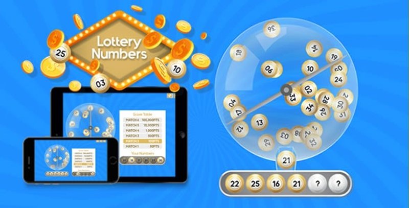 Lottery Numbers HTML5 Game