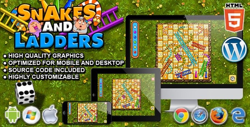 Snakes and Ladders HTML5