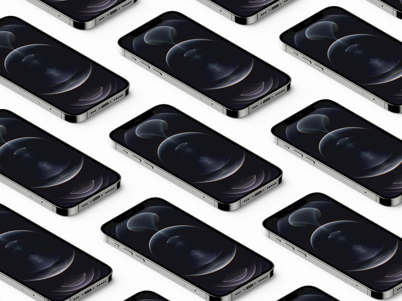 10 Isometric iPhone 12 Pro