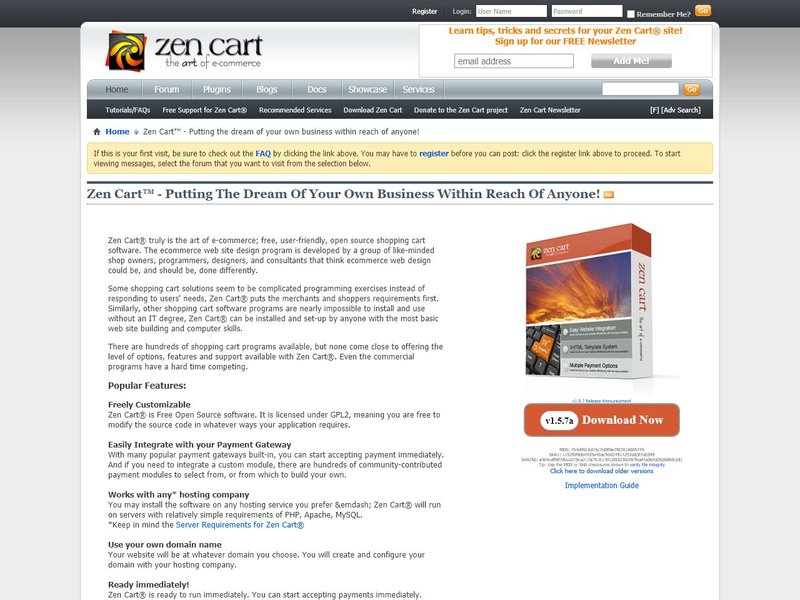 4 Zen Cart Support Zen