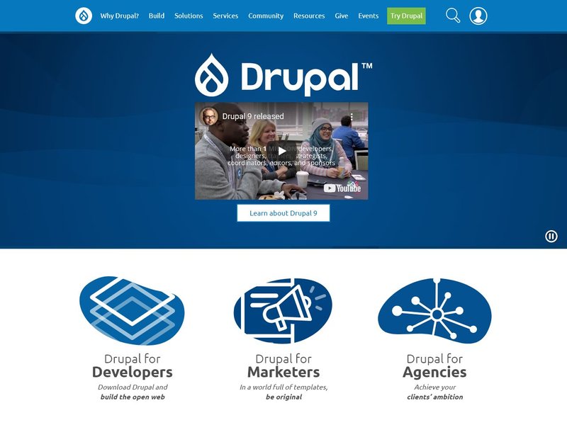 6 Drupal Open Source CMS