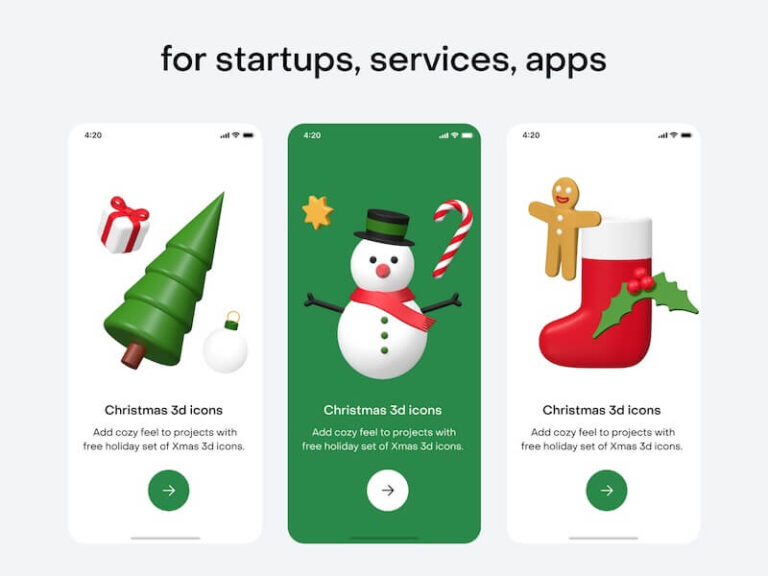 22 Free Christmas Icon Sets - AI, SVG & Sketch - Super Dev Resources