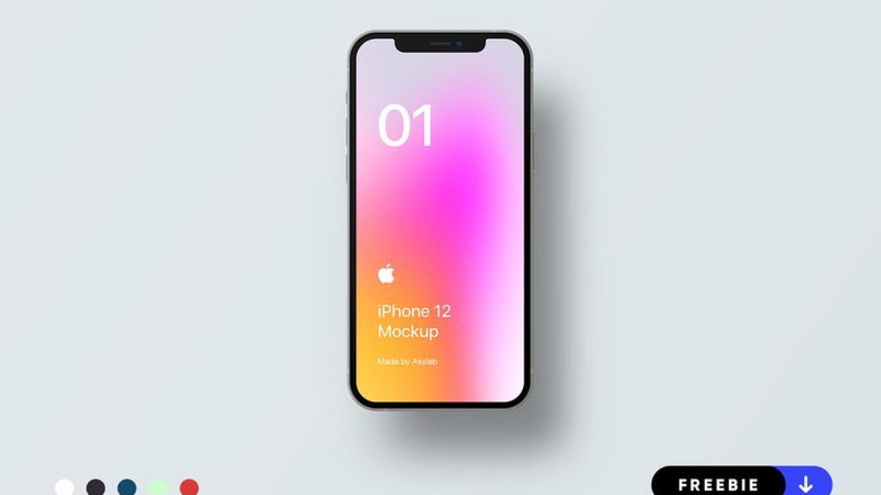 Free Iphone 12 Mockups Psd Ai Sketch Figma Super Dev Resources