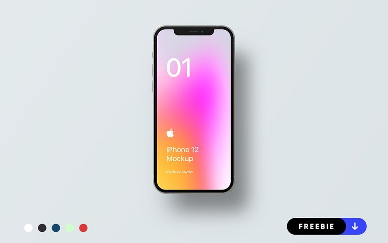 20 Free Iphone 12 Mockups Psd Ai Sketch And Figma Super Dev Resources