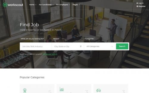 wordpress job board themes