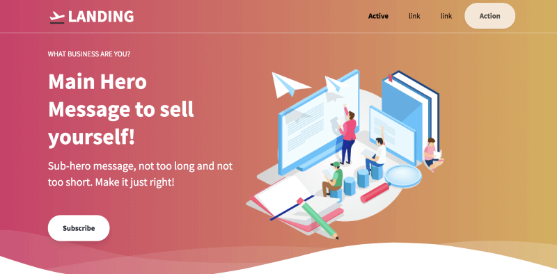 Tailwind Toolbox Landing Page