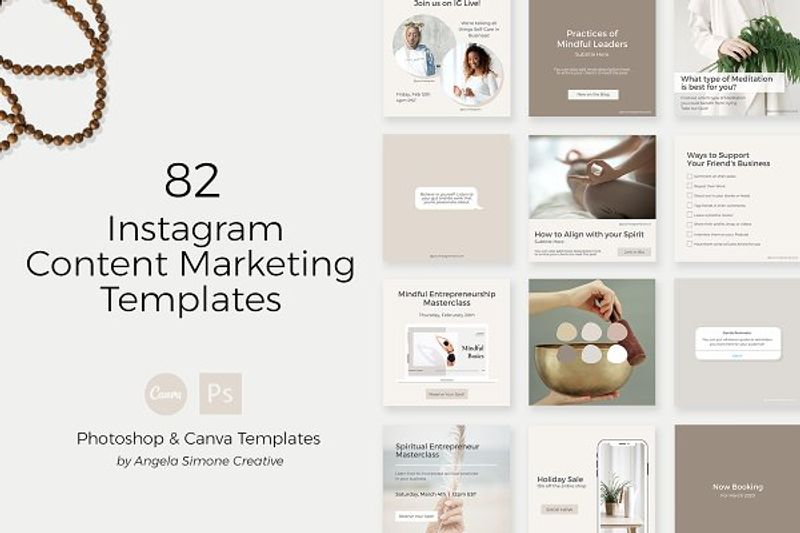 Instagram Content Marketing Template