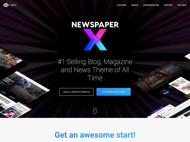 Newspaper by tagDiv popular WordPress theme