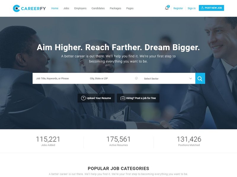 5 Careerfy Job Board WordPress